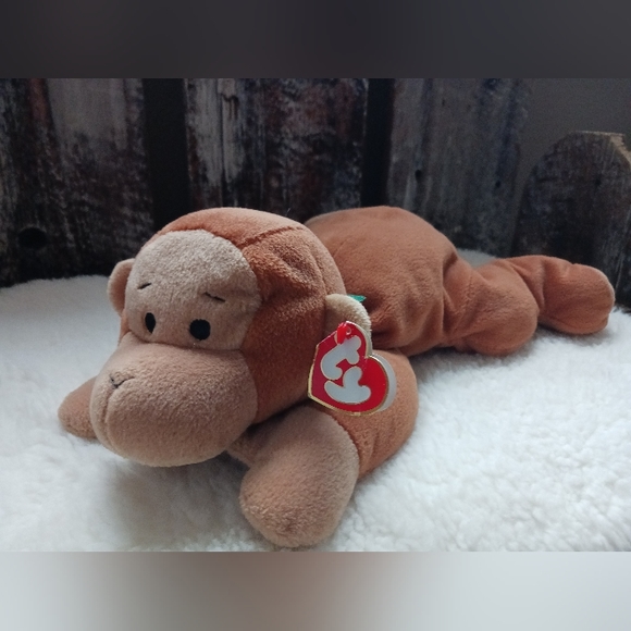 TY Swinger the Monkey (1998) Pillow Pal Rare - Picture 1 of 5